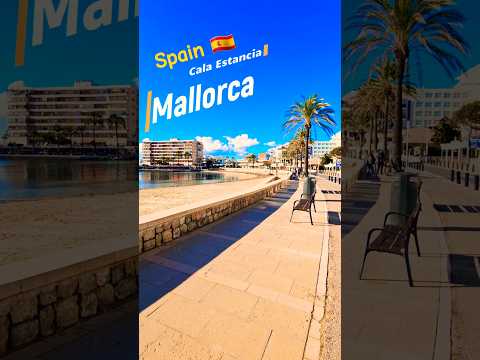 Palma de Mallorca ❤️ Can Pastilla BEACH 🌴 SPAIN 🇪🇸