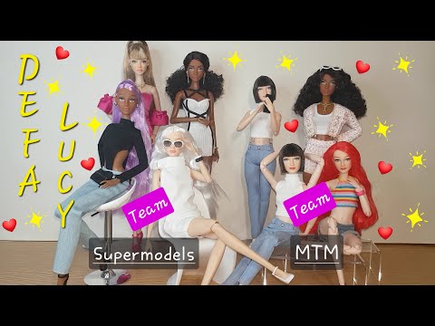 Defa Lucy Unboxing, Review & Rebody (MTM vs. long legged Supermodel type)