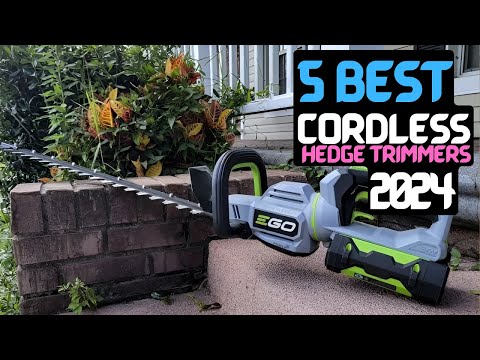 Best Cordless Hedge Trimmer of 2024 | The 5 Best Hedge Trimmers Review