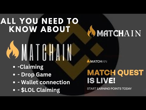 Things you need to do before the launch of matchain