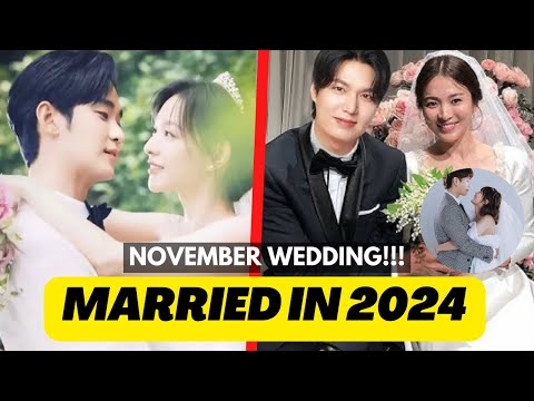 TOP KOREAN ACTORS TO GET MARRIED IN 2024‼️