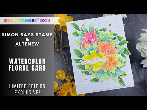 STAMPTEMBER Altenew | Azalea Bunch