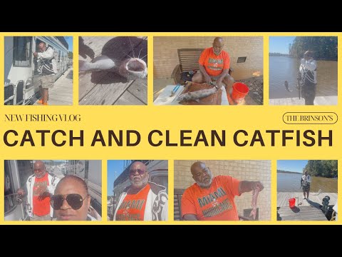 CATCH AND CLEAN CATFISH #fypyoutube #fishing #catfish #cleaningfish #fishnfun #fish #viralvideo