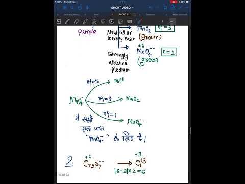 #redox #titration #valency factor|| #n factor calculation #chemistry #jee #shorts