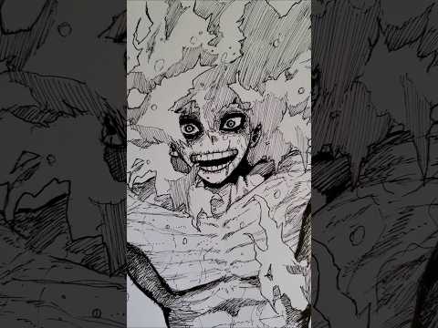 My Hero Academia Shigaraki #youtubehighfive #animeart #shorts