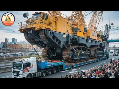 Extreme Oversized Truck Transport: The World's Heaviest Machinery in Action