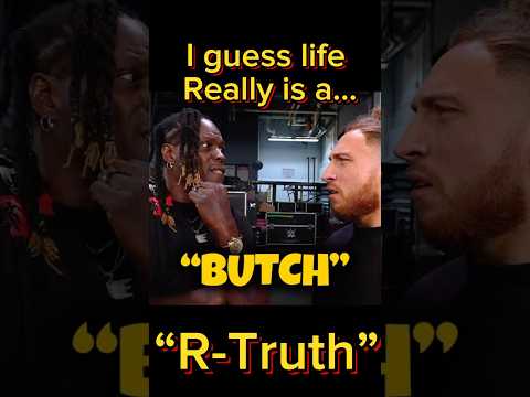 R-Truth Trolling “butch” Pete Dunne #rtruth #petedunne #wwe #shorts