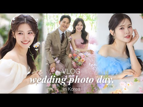 vlog) 韓国での結婚式前撮りの数日前〜当日に密着👰🏻‍♀️💍 | ネイル, 招待状準備, 韓国の結婚事情トーク, 結婚指輪開封, 【韓国ウェディングフォト】