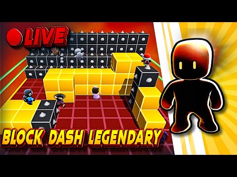 🔴 Block Dash Legendary LIVE 🔥 Stumble Guys 🥊 EU Server 🌍 | #stumbleguyslive #stumbleguys #blockdash