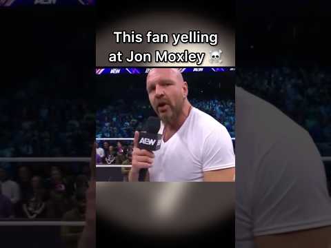 This Fan Yelling at Jon Moxley is Crazy