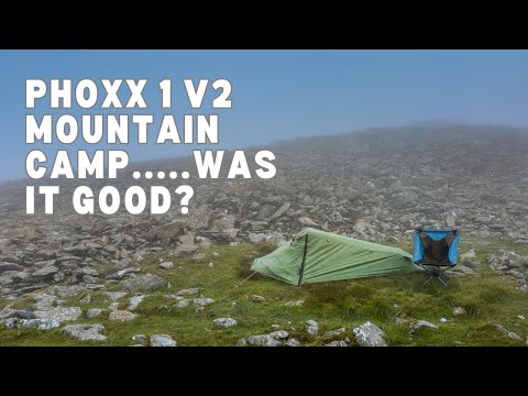 Mountain camping in the OEX Phoxx 1 v2 tent.