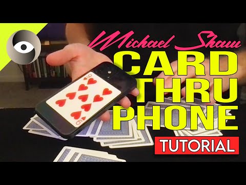 How to get a card thru phone | Saturday Sorcery Michael Shaw tutorial