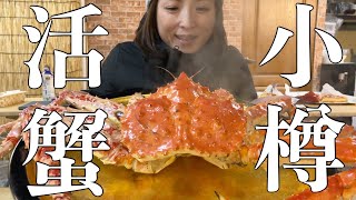 【北海道・小樽市】三角市場「恵比寿桜」で活きた巨大タラバ蟹を食べる！豪華海鮮丼、響21年も飲んでハッピーすぎる最高の一日！観光はもちろん北海道民にも食べて欲しい絶品活蟹💖【飯テロ注意報発令です！】