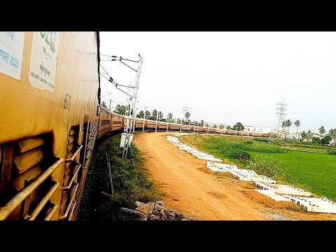 🚂 NANGUNERI TO NAGERCOIL TOWN TRAIN JOURNEY|20635  ANANTHAPURI EXPRESS | Chennai to Kollam