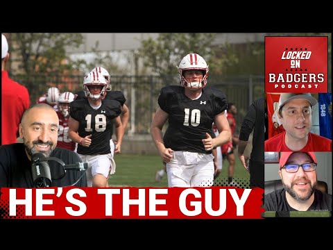 Tyler Van Dyke officially named the starter! How do we feel about the Badgers QB room?