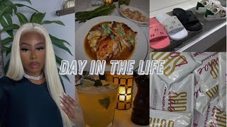 DAY IN THE LIFE OF A ENTREPRENEUR | LUXURY SHOPPING • SOLO DINNER • BUSINESS ADVICE & MORE