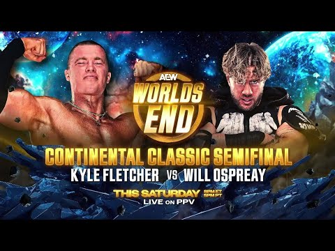 Will Ospreay Vs Kyle Fletcher - Continental Classic 2024 Semifinal - Highlights.