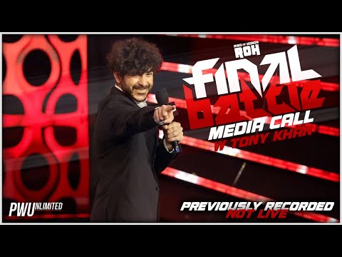 ROH Final Battle 2024 Media Call w/ AEW President Tony Khan