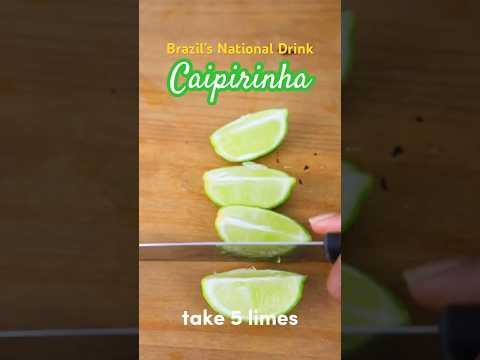 Caipirinha, Brazil’s National Drink -Bring yours for tonight’s livestream!