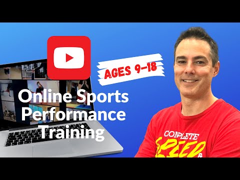 Youth Online Sports Performance Training 9-18 Years Old