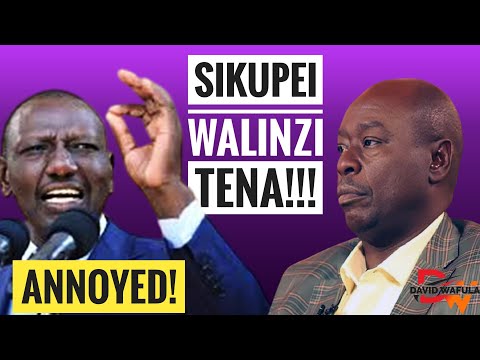 ANGRY RUTO WITHDRAWS RIGATHI'S SECURITY 24HRS AFTER LAUNCHING NEW PARTY!