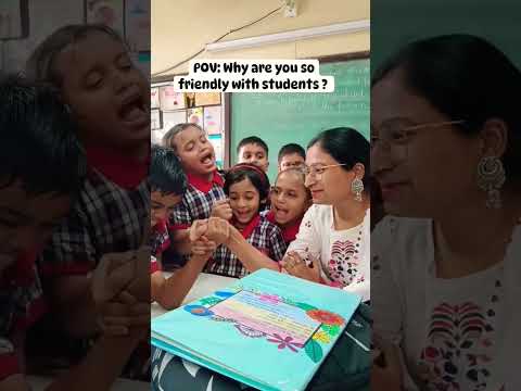 मेरी तरह तुम भी कभी प्यार करके देखो ना ☺️❤️ #viral #teacher #students #dsssb