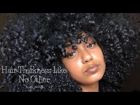 Transform Your Hair: Subliminal for Thick, Higher Density, & Healthy Hair