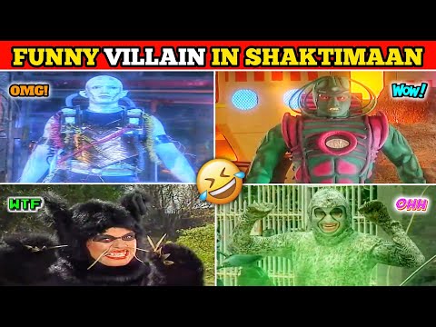 Funniest Villains Of Shaktimaan | Lappu से Villain हैं 😅