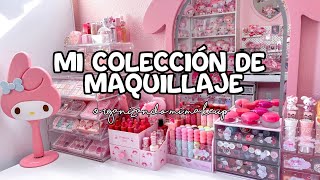 Organiza conmigo mi coleccion de maquillaje! 💄💗 #makeup #organization #kbeauty