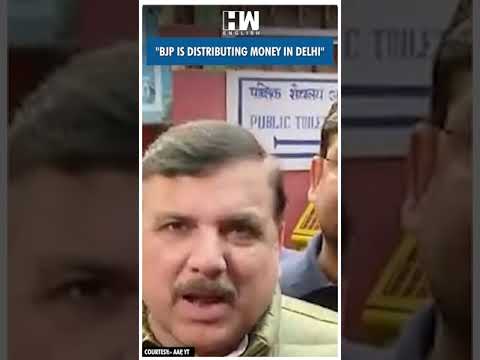 #Shorts | "BJP is distributing.." | AAP Delhi | Sanjay Singh | ED CBI IT | Parvesh Verma | Kejriwal