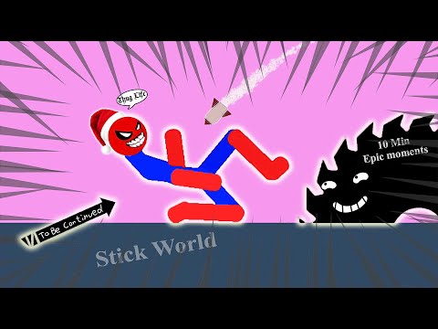 10 Min Best falls | Stickman Dismounting funny and epic moments | Like a boss compilation #734