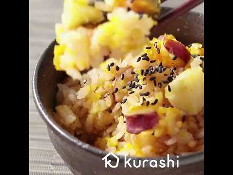 さつまいもとかぼちゃの炊き込みご飯 作り方・レシピ   クラシル