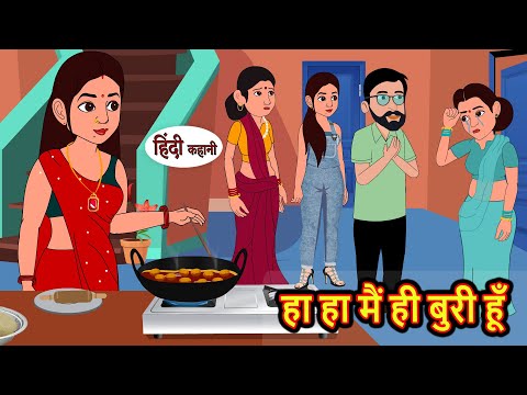 हा हा मैं ही बुरी हूँ Hindi Kahani | Bedtime Stories | Stories in Hindi |  Comedy | Story Funny