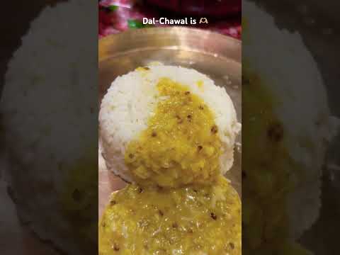 Comfort food really⁉️#dalchawal #dalchawalrecipe #dalchawaleating #comfortfood #trend #mostviral #f