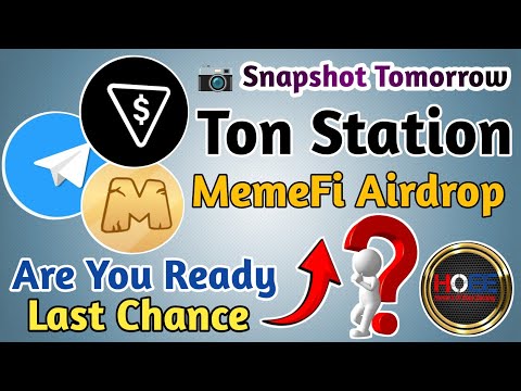 ✅ Free Airdrop Updates/Connect Wallet/Listing Confirmed/Daily Task/MemeFi/Ton Station/Free Airdrop