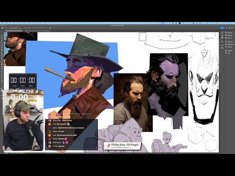 Character Design Exploration, painting, drawing, sculpting