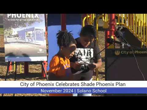 Shade Phoenix Plan to Increase Tree Cover, Built Shade Across the City