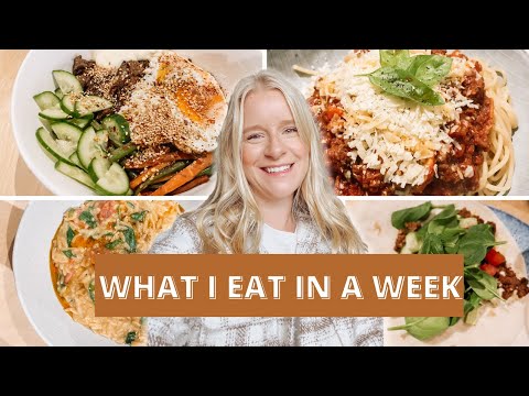 🍝 What I EAT In A Week | AFFORDABLE Dinner Recipes, Healthy