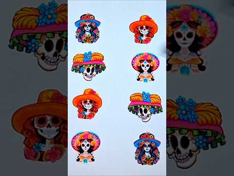 La catrina matching puzzle game #shorts #ellibrodelavida #art #puzzle #game #trending #youtubeshorts