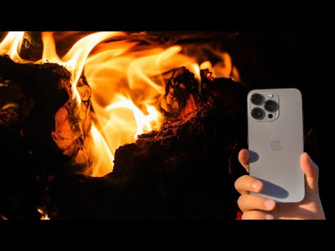 iPhone 13 Pro Night Shot is really strong｜Beach Camping Wild Life Very Relaxing【Vlog