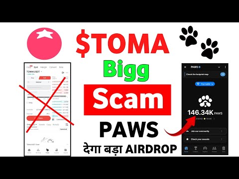 🚨 Tomarket Scam || Paws Snapshot Date Confirm || Crypto free Airdrop Bot