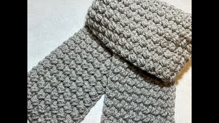 👍The FASTEST Crochet Scarf EVER! ONE ROW REPEAT!👍