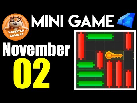 Hamster kombat Mini-Game 2nd November (Puzzle Solved) #hamsterkombat #minigame #puzzlegame