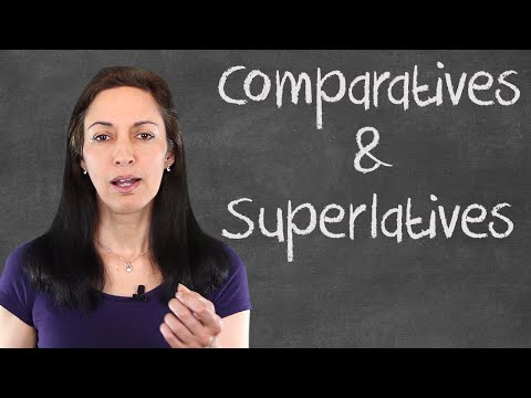 Common Mistakes with English Comparatives and Superlatives - English Grammar Lesson