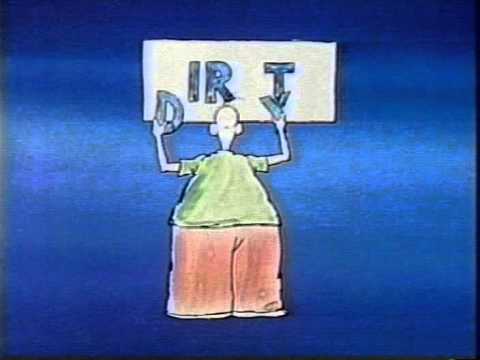 Classic Sesame Street animation - Sign Man: DIRTY