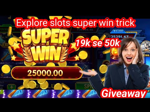 explore slots game tricks/ 19k से 50k/ Teenpatti master explore slots super win trick/ explore slots