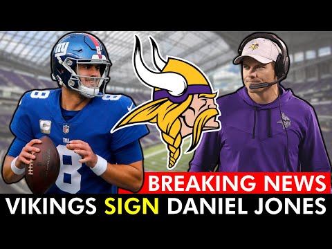 ​​🚨BREAKING: Vikings Sign Daniel Jones