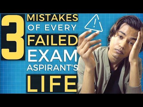 3 Mistakes that Fresh Exam Aspirants will make | By Ashish Ranjan