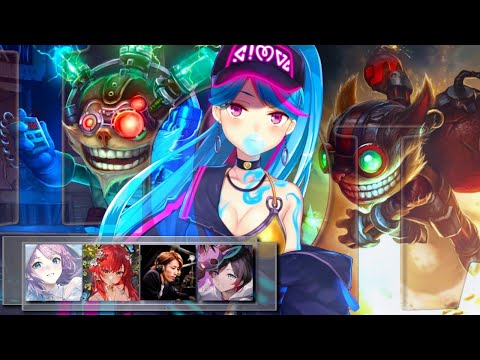 【LOL】LOLフルパ（多分）w/猫汰つな、うるか、釈迦、夕陽リリ【にじさんじ/鷹宮リオン】