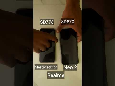 Realme GT master vs GT neo 2 boot test #shorts #realme